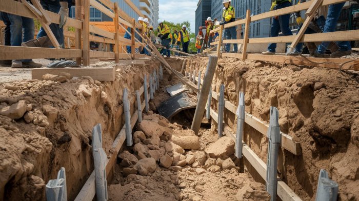 Tennessee OSHA Knoxville construction site trench collapse investigation