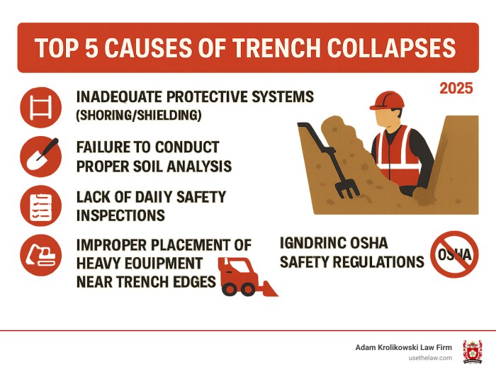 Trench collapse attorney: Secure Your Future 2025