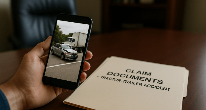 Tractor Trailer Accident Case Settlement - Ritchie Law Firm